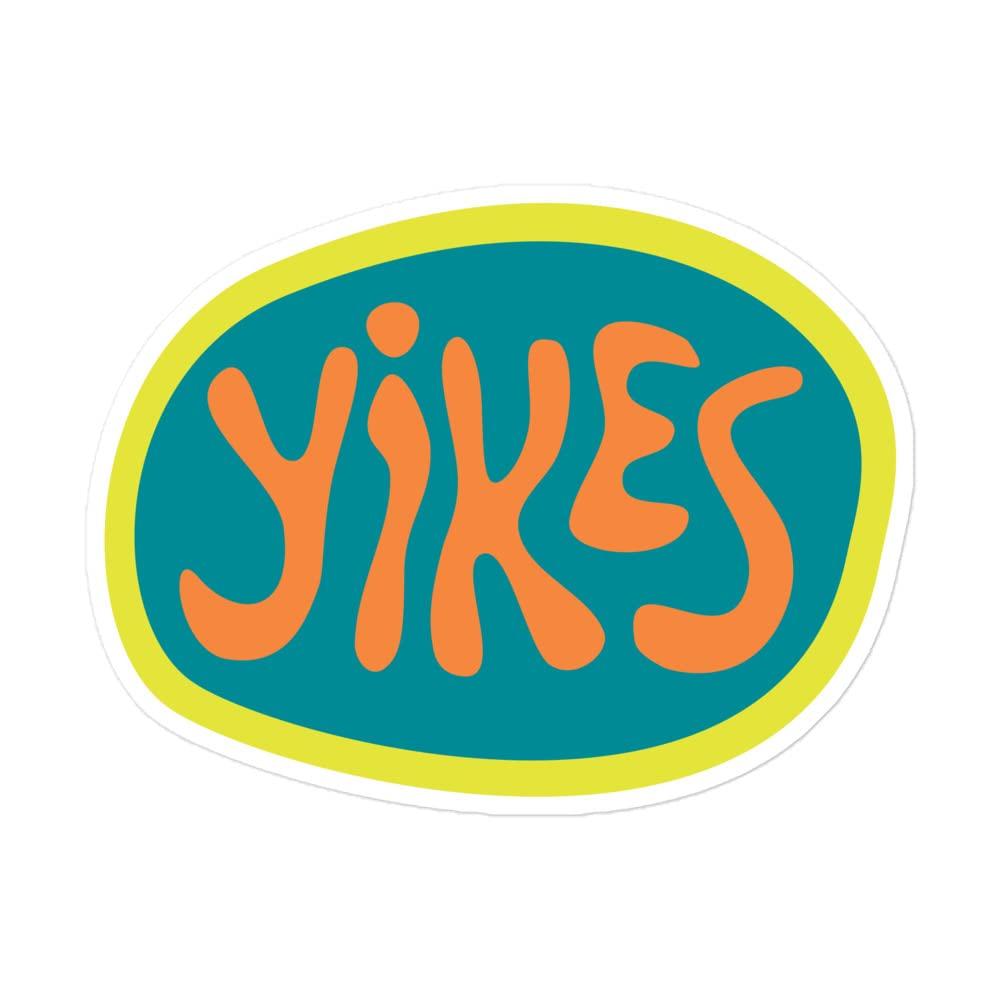 Generic Yikes Sticker - Perfect for Water Bottles, Laptops, and Notebooks!