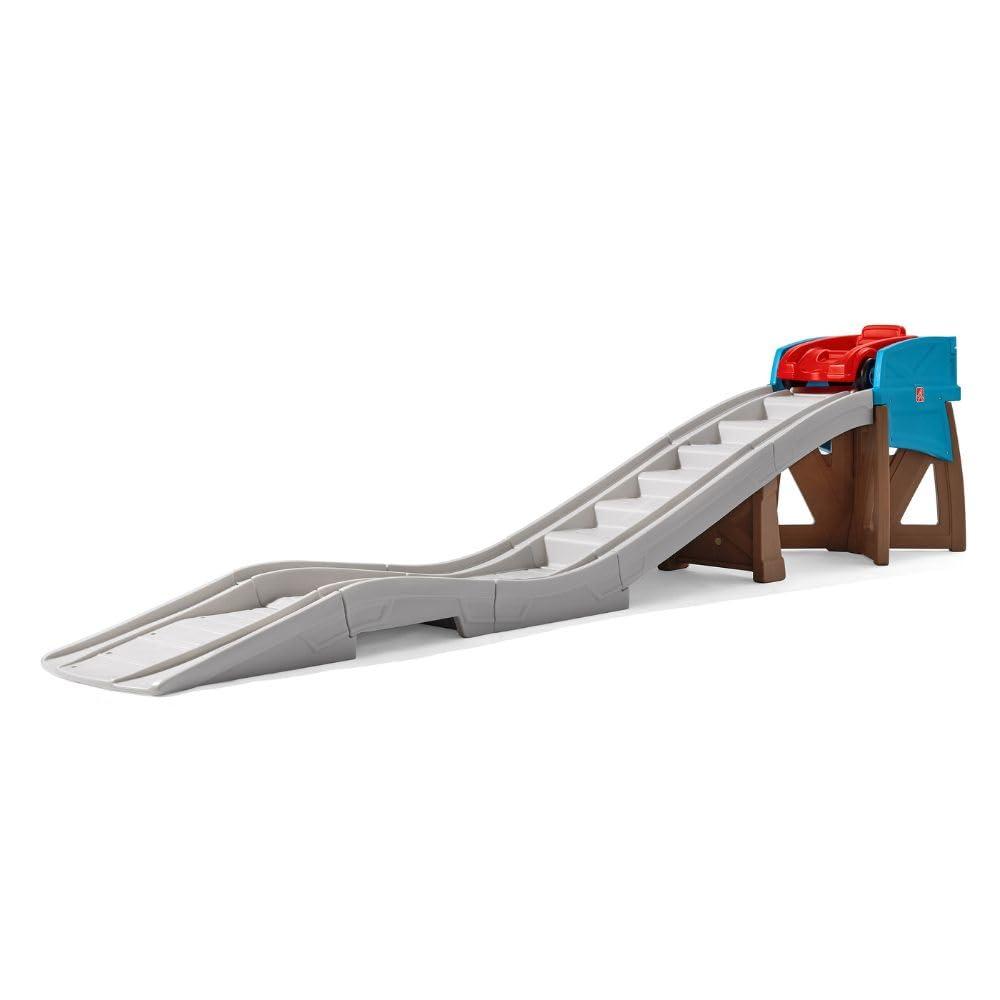 Step2 Step2 Extreme Thrill Coaster Kids Ride On Toy, Push Car, Indoor/Outdoor Roller Coaster & Playset, Made of Durable Plastic, Max Weight 75 lbs., for Toddlers 3+ Years Old