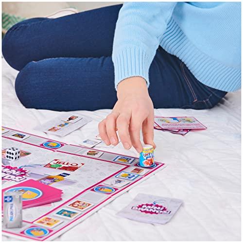 Spin Master Mini Brands Mini Market Dash Food Game, for Families and Kids Ages 5 and up