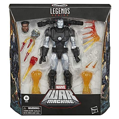 Marvel Marvel Hasbro Legends Series 6-inch Collectible Action Figure Deluxe War Machine Toy, Premium Design and 8 Accessories