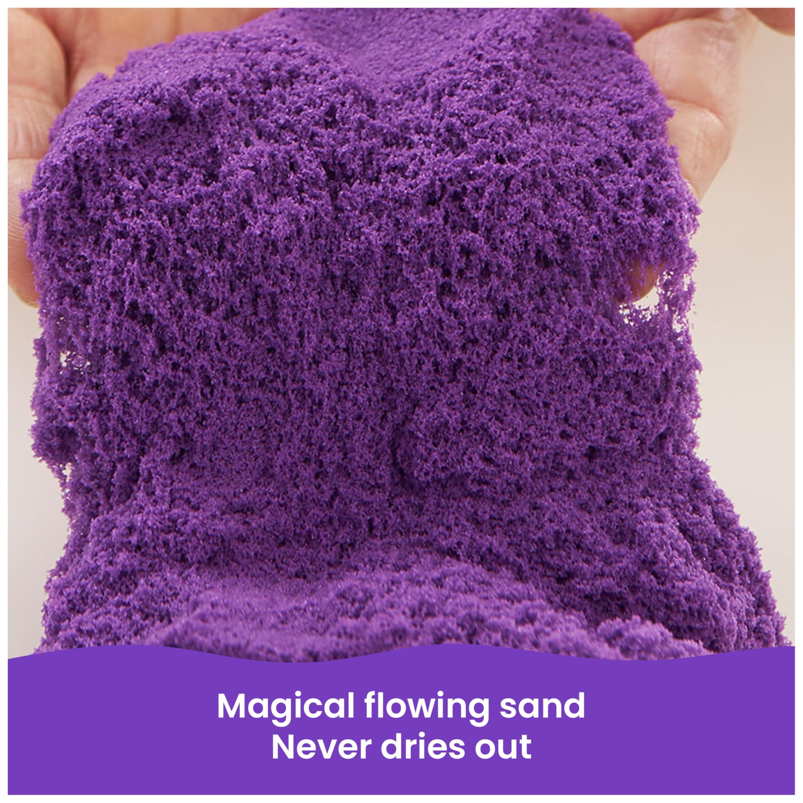 Kinetic Sand Kinetic Sand, 2.5lbs Purple Play Sand, Moldable Sensory Toys for Kids, Resealable Bag, for Ages 3 and up