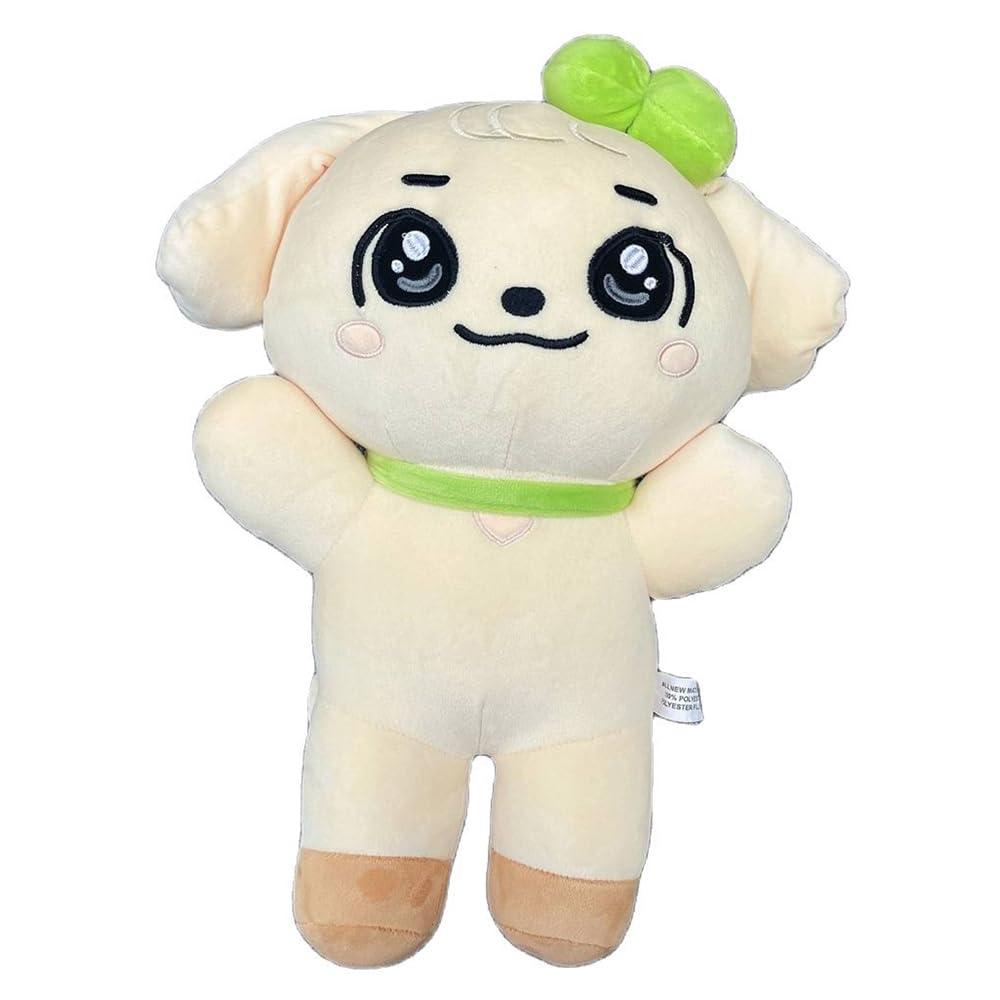 Generic Kpop IVE MINIVE Park Cartoon Plush Doll DAL-E Cherry CHEEZ NAORI 40CM Cute Stuffed Doll + 1PCS Acrylic Keychain Bag Pendant (GANGANJI Doll)