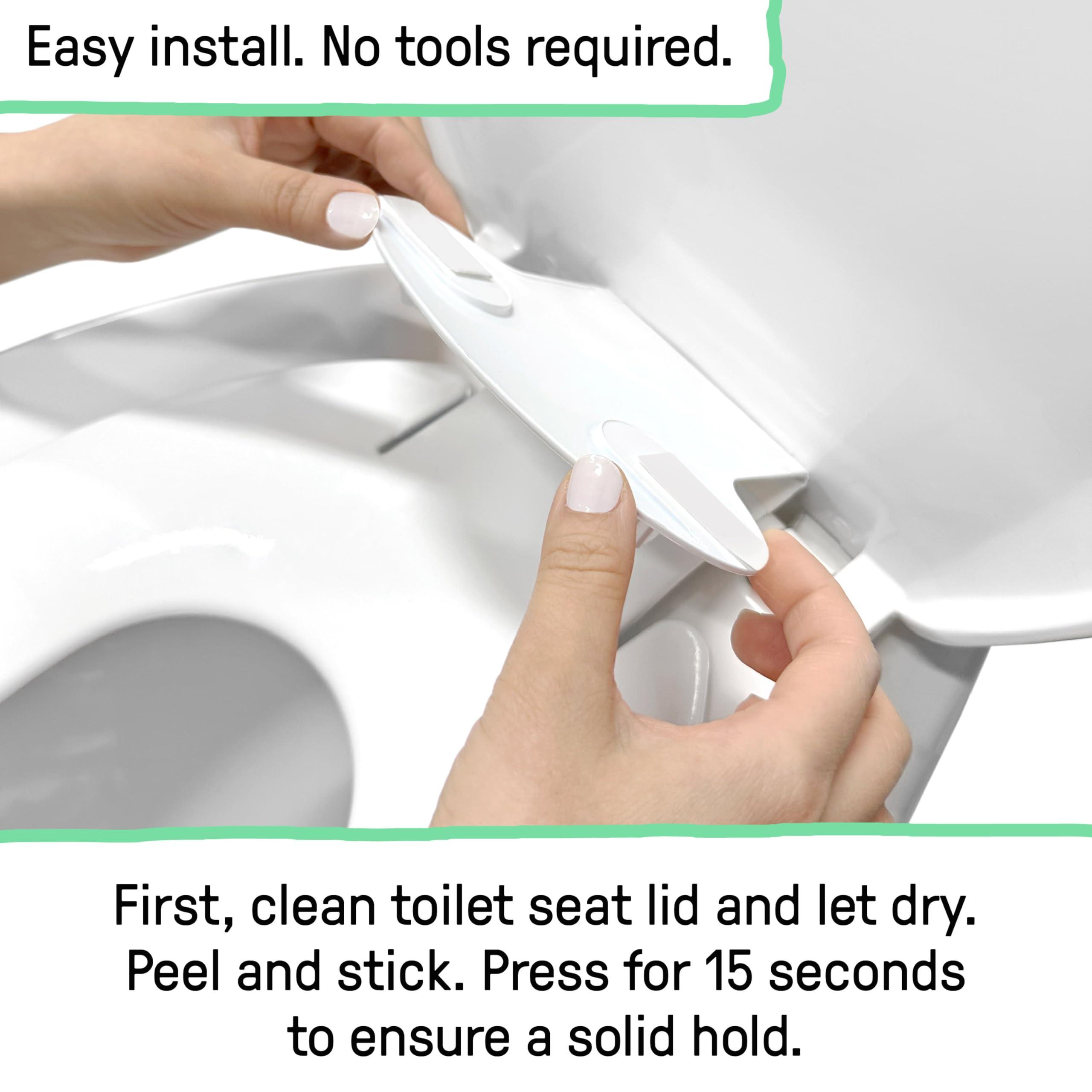 Ingenuity Ingenuity: ity by Ingenuity Flip & Sit Potty Seat (White) Easy to Set Up & Remove Potty Training Seat That Attaches to Adult Toilet Seat