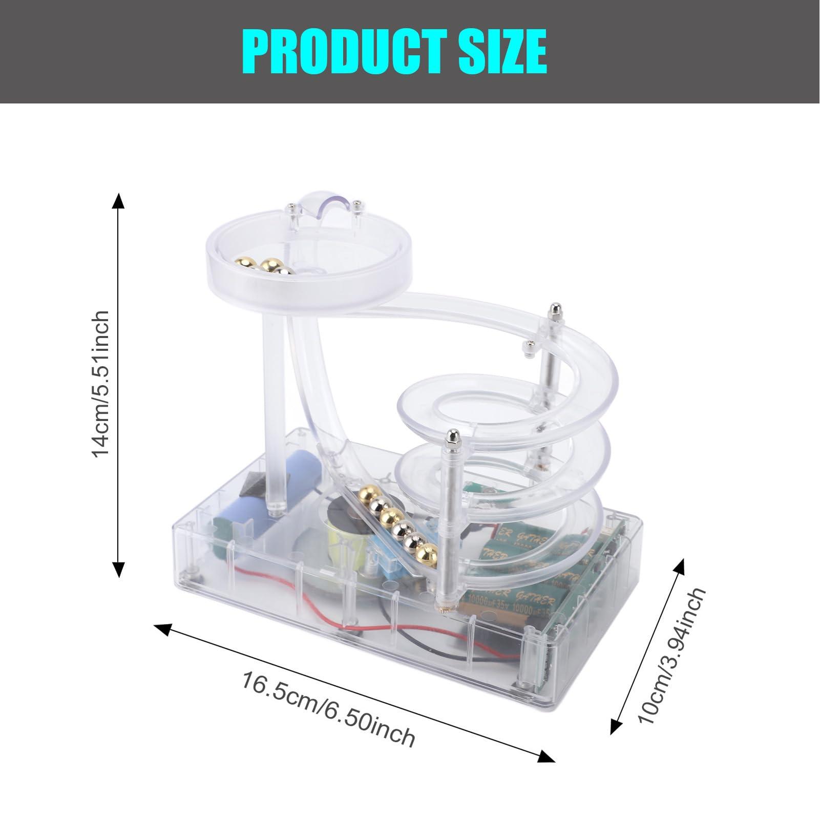 Haofy Kinetic Art Perpetual Motion Machine, Physical Balance Kinetic Energy Model, Newtons Science Physics Gadgets, Non Stop Rolling Ball Toys, Balance Stress Relief, Desktop