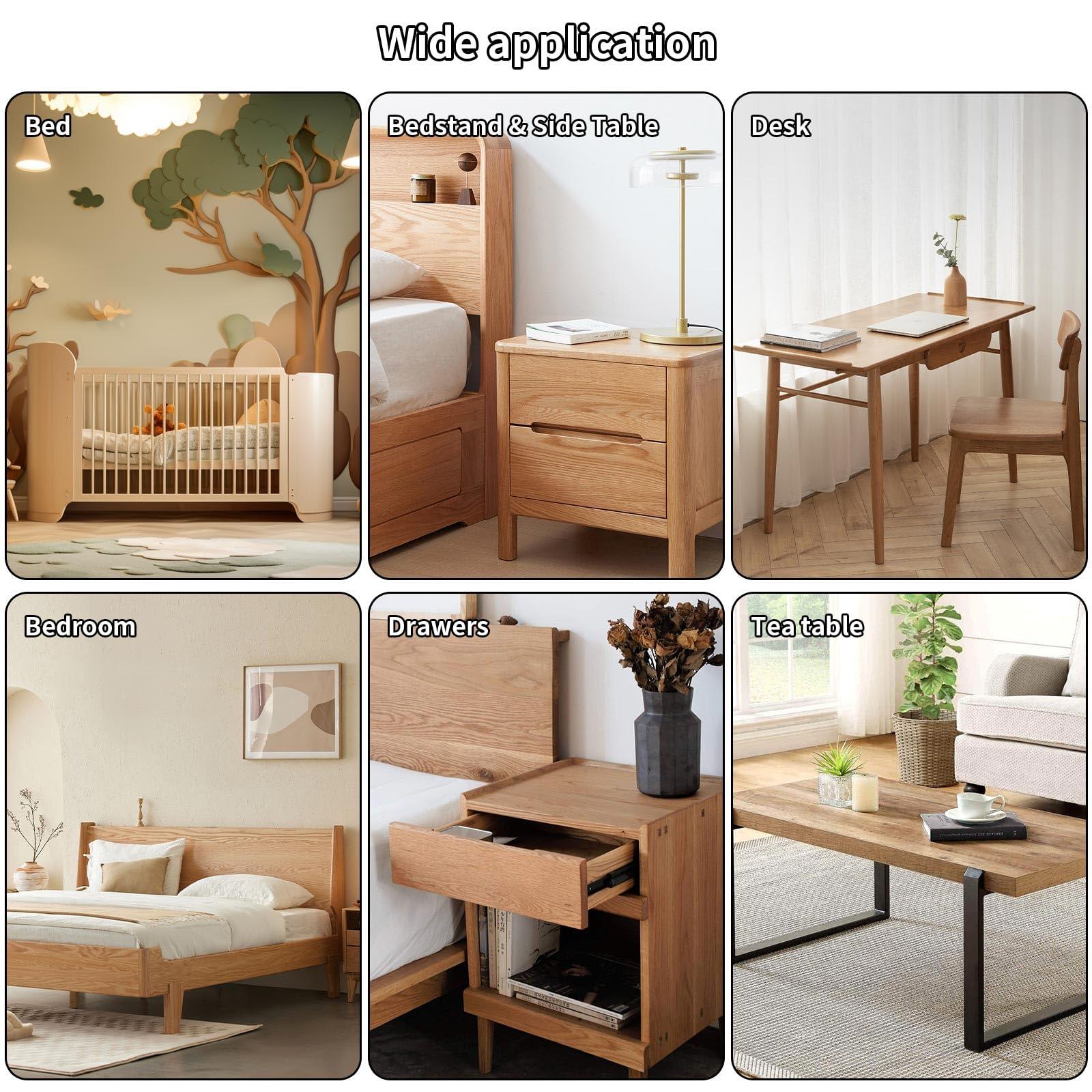 COUMENO COUMENO Clear Edge Protector,Safe Corner Protector, Anti-Sharp Edge Protector, for Furniture, Drawers, Tables, Cabinets 2inX3.28FT