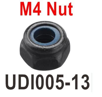 ZDingTech ZDingTech UDI005 UDIRC Arrow 5 RC Boat Parts UDI005-13 M4 Lock nut UDIRC 5 005 UDI005 UDI022 RC Boat Parts.UDI Tylosaurus Parts