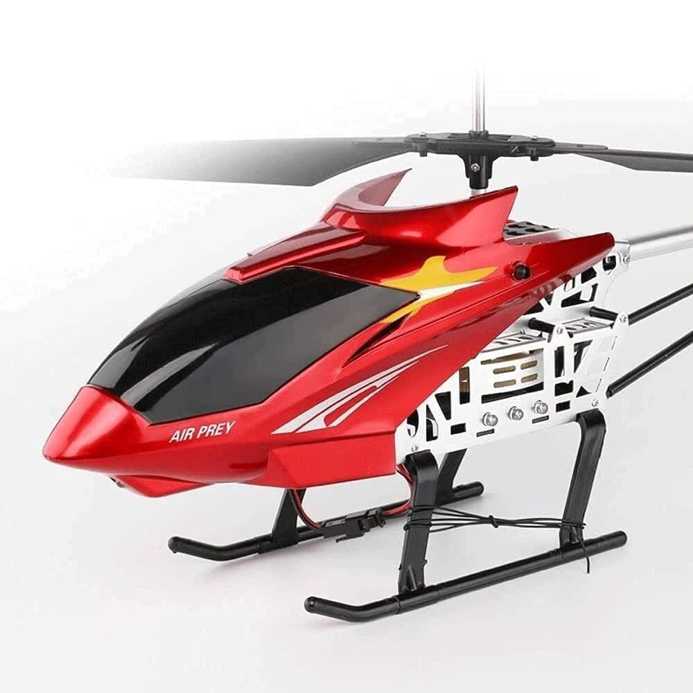 HEBXMF HEBXMF Large RC Helicopter,2.4G Wireless Charging Remote Control Plane Drone Alloy RC Airplane Outdoor Remote Control Aircraft with Light, Flying Enthusiasts Toy Gift