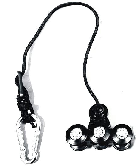 muash Muash Replacement Parts for Smart Weighted Hula Hoop (Hula Wheel Set Model QAM-1) Fitness Hula Hoop, Wheel Set, *Only Compatible to Hula with Big Wheels*