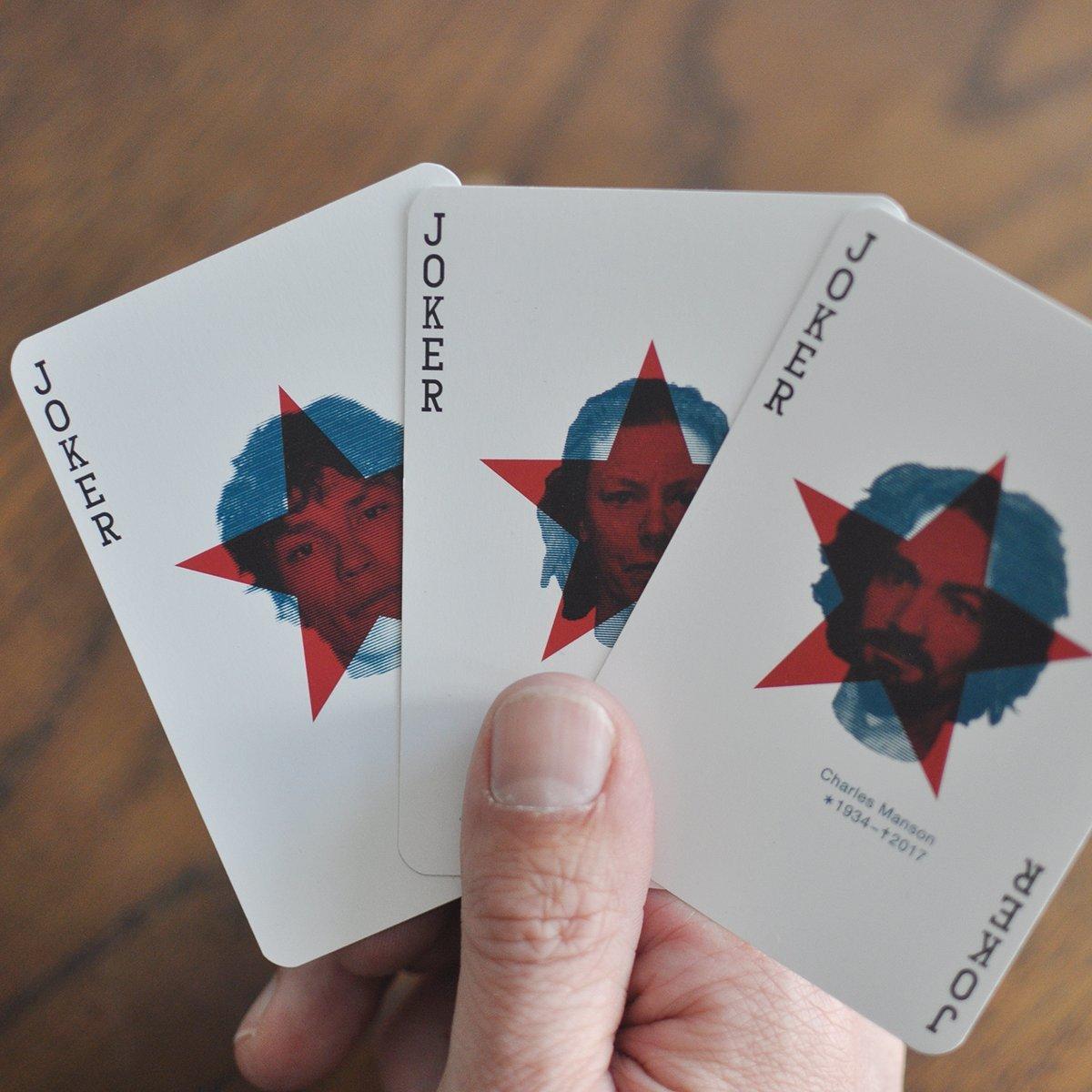 Kulturmeister Kulturmeister - Serial Killer Playing Cards - Poker Size Card Game, Psycho Killer Card Game, Professional Poker Playing Cards Set, Play Cards with Serial Killers Theme, Card Poker for Game Nights