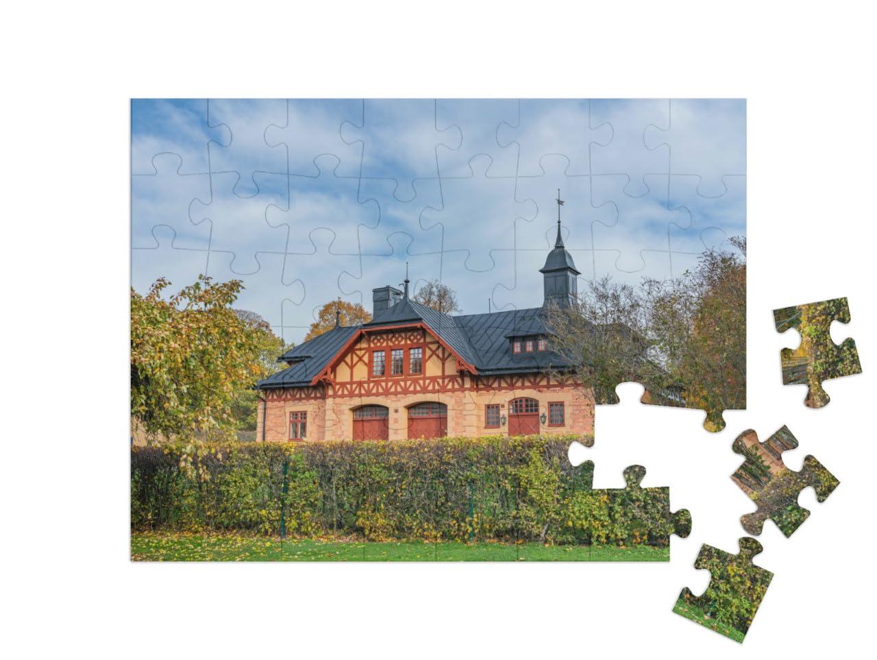 puzzleYOU Sweden, Stockholm, City Beautiful View... Jigsaw Puzzle Jigsaw Puzzle with 48 Pieces