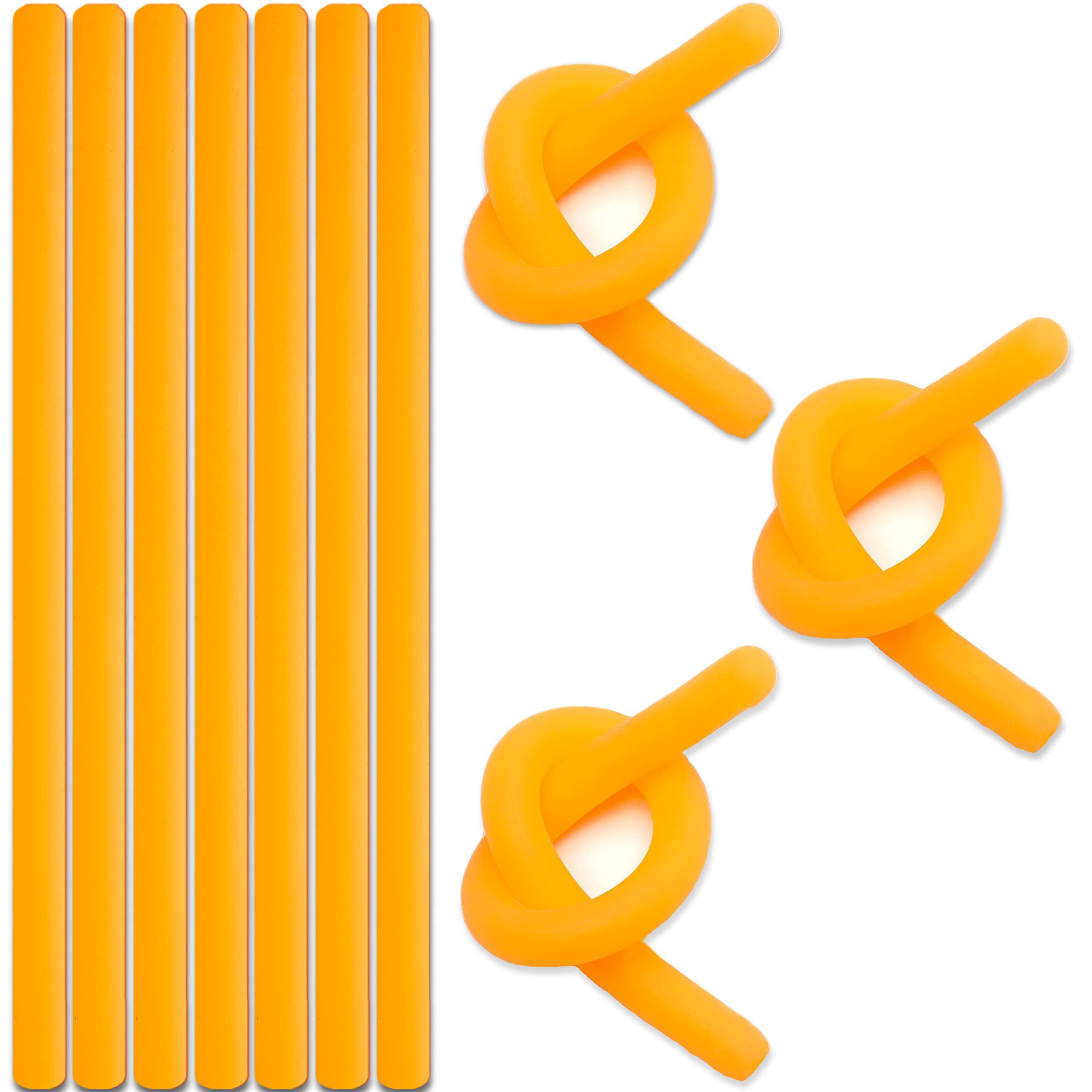 Entervending Monkey Noodle Toys - Stretchy String - 10 Pcs Kids Party Favors Bulk Stretchy Toys - Fidget Noodles Tactile Sensory Toys - Stretchy Strings for Kids