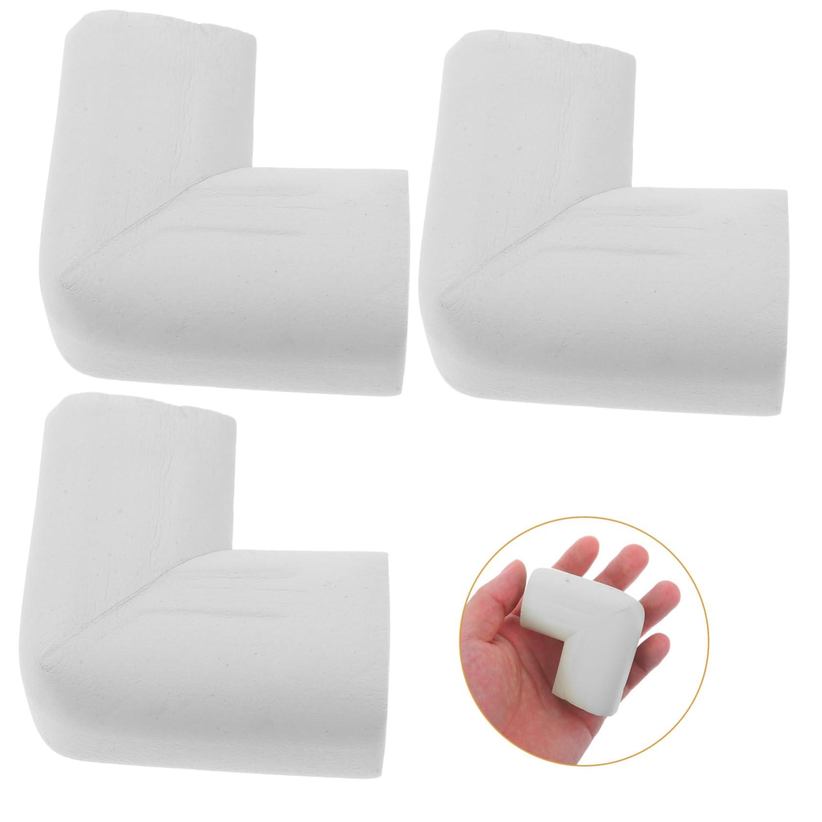 NAMOARLY NAMOARLY Furniture Corner Bumpers 12pcs Coffee Table Corner Protectors Corner Guards Easy Install White