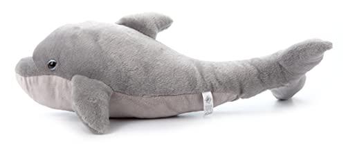 The Petting Zoo The Petting Zoo Playful Bottlenose Dolphin Stuffed Animal Plushie, Gifts for Kids, Wild Onez Sealife Animals, Dolphin Plush Toy 21 inches