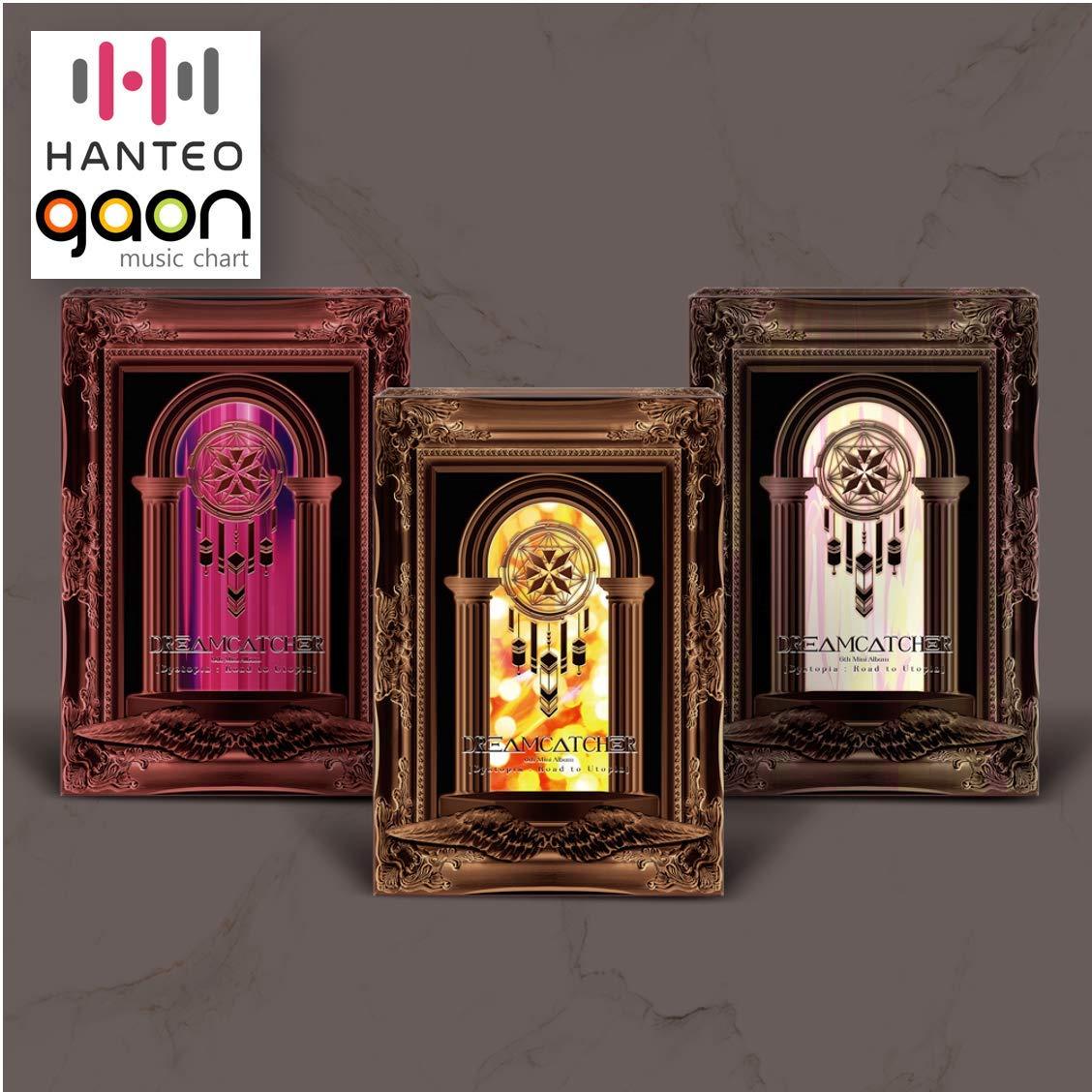 Dreamcatcher - Dystopia : Road to Utopia [K ver.] (6th Mini Album) [Pre Order] CD+Photobook+Folded Poster+Others with Tracking, Extra Decorative Stickers, Photocards