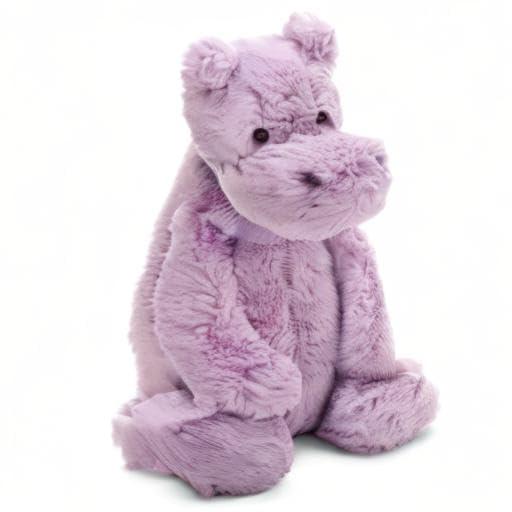 Jellycat Bashful Lilac Hippo Stuffed Animal Jellycat - ToysCentral