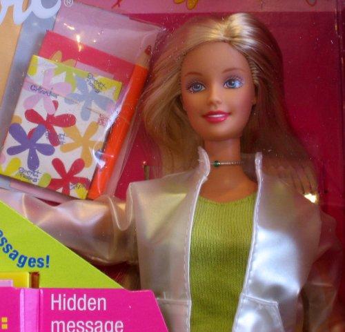 Barbie Barbie SECRET MESSAGES Doll w LOCKER, STAMPERS & MORE! (1999)