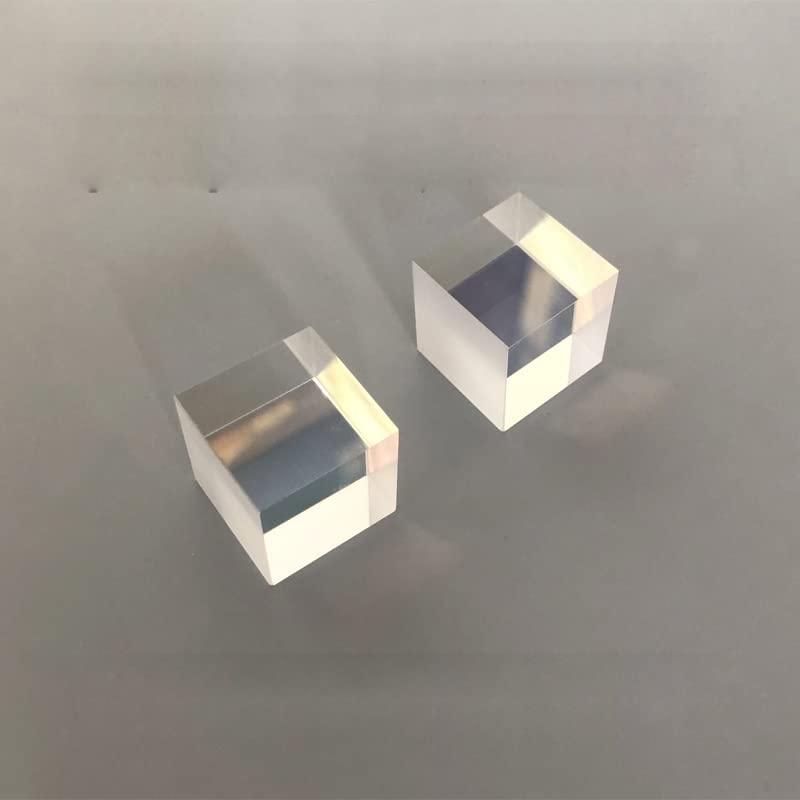 Generic Chiee Beamsplitter Glued Cube 20 X 20 X 20mm Split Ratio 5: 5 K9 Material Semi-transflective Optical Experiment Custom Cube