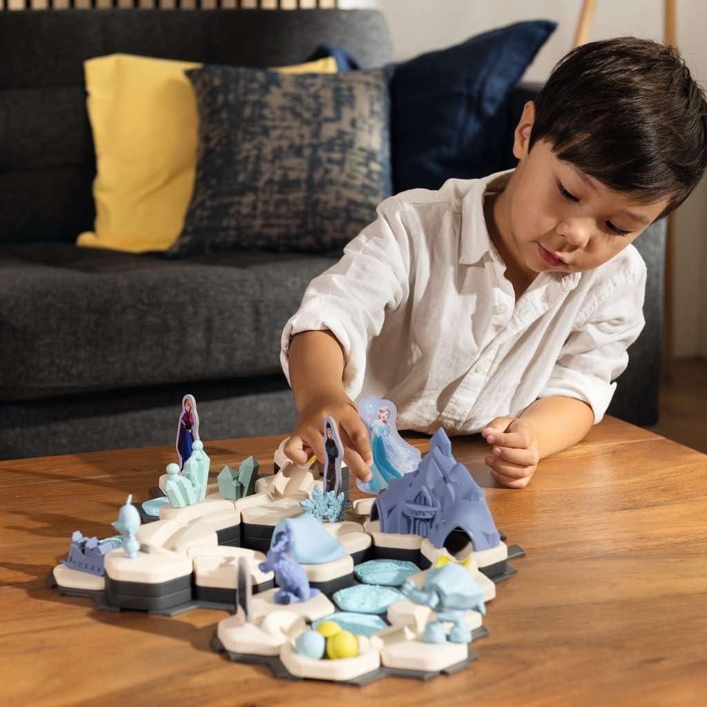 Ravensburger Ravensburger - GraviTrax Junior Bundle Frozen, Marble Court and Construction Toys, Ages 3+