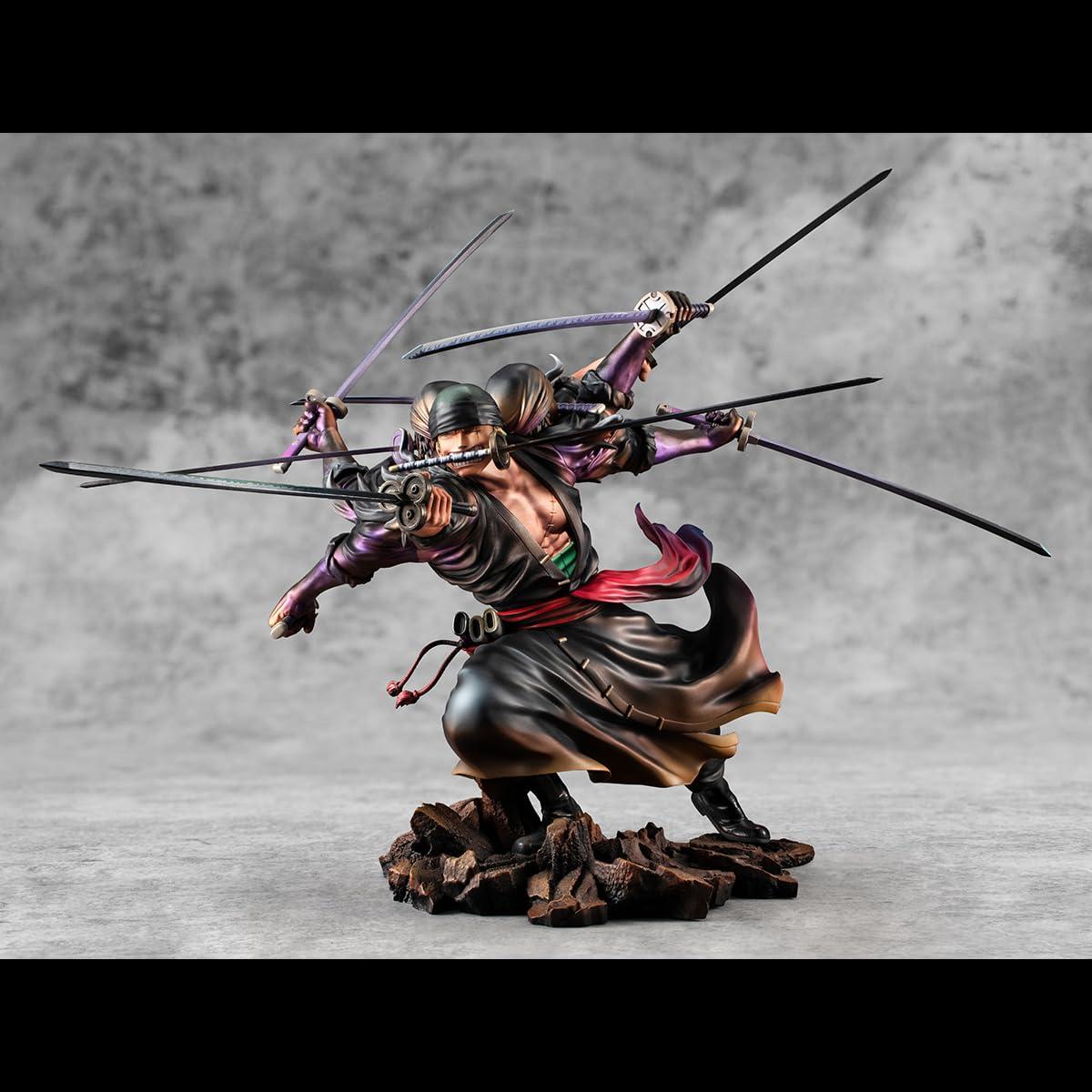 Megahouse Megahouse - One Piece - WA-Maximum - Demon Spirit Kyuutou-ryuu Asura Roronoa Zoro (Limited), Portrait of Pirates Collectible Figure