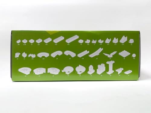 Hubelino Hubelino Mega Building Box - Deluxe 585 Piece Marble Run Playset (Made in Germany)