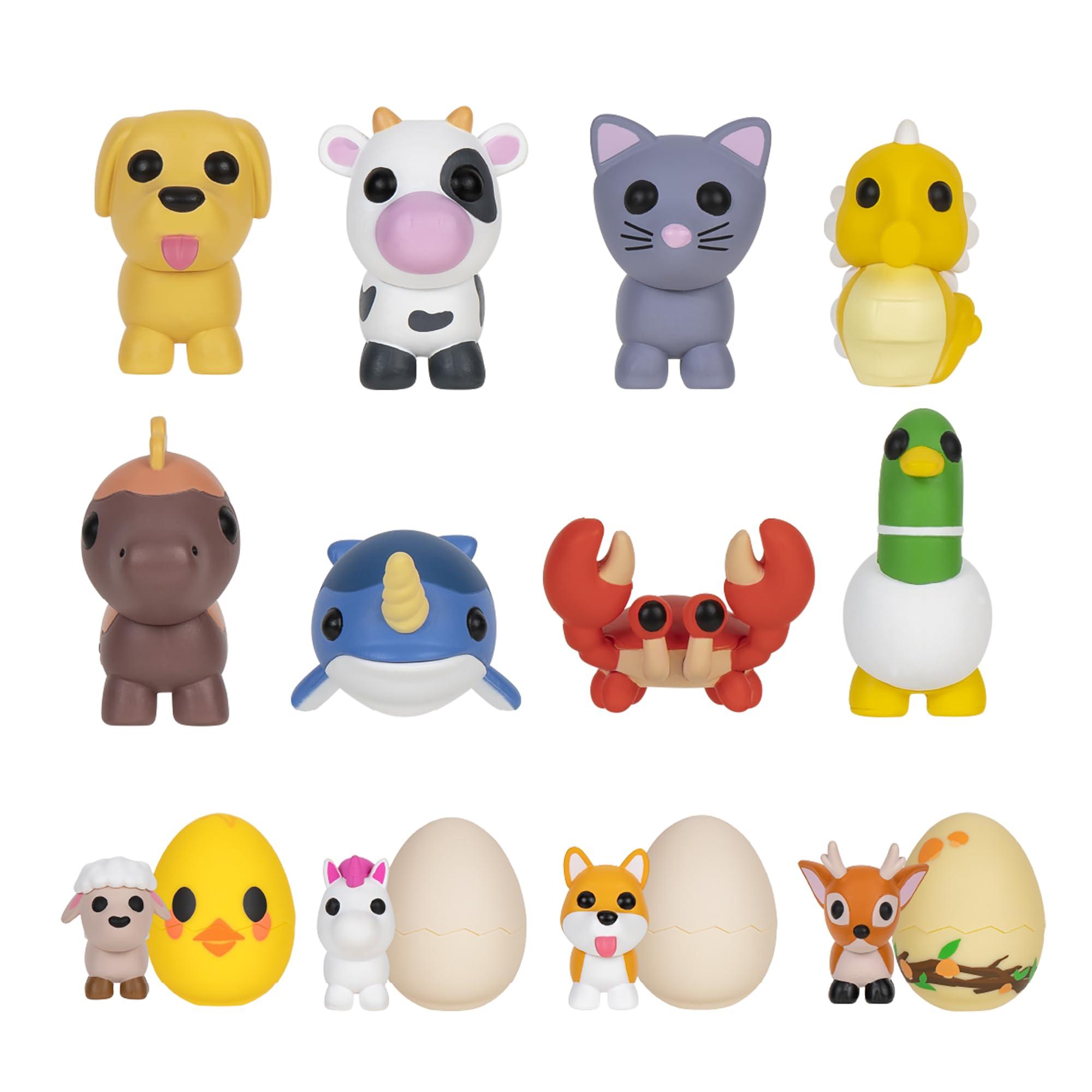 Adopt Me Adopt Me! 10 Pack Mystery Pets - Series 1-10 - Top Online Game - Exclusive Virtual Item Code Included - Fun Collectible Toys for Kids Featuring Favorite Pets, Ages 6+