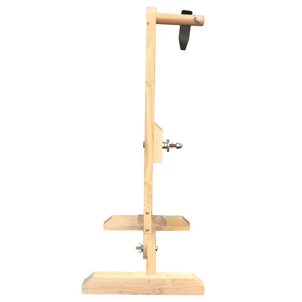 WoodWell WoodWell 20 Inch Tabletop Spinning Prize Wheel w/Wood Stand | Dry Erase | 12 Customizable Slots | Casino Games | Family Night | Classrooms | with Markers and Eraser
