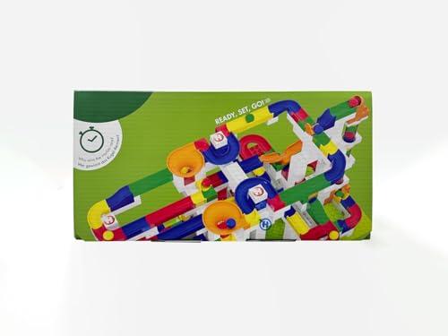 Hubelino Hubelino Mega Building Box - Deluxe 585 Piece Marble Run Playset (Made in Germany)