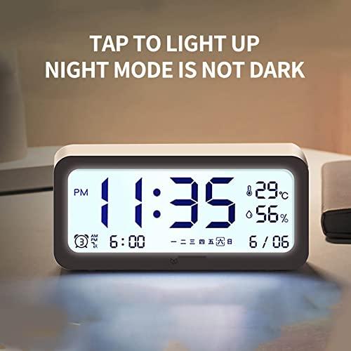 HOTIPS HOTIPS Sleep Training Clock for Toddlers, Multifunctional Children's Sleep Trainer, Kid's Bedroom Baby Toddler Alarm Clock (Pink)