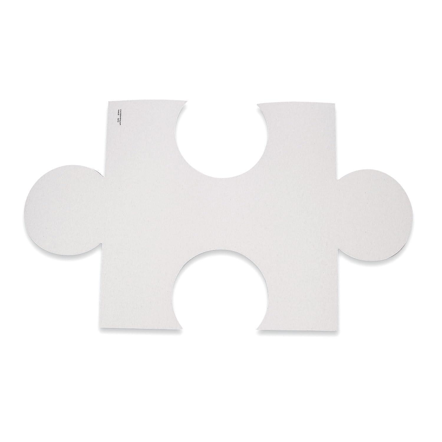 Fun Express DIY Gigantic Bulletin Board Puzzle - 24 Pieces, Each Piece 14 Inches - Teacher Classroom Decor and Crafts for Kids