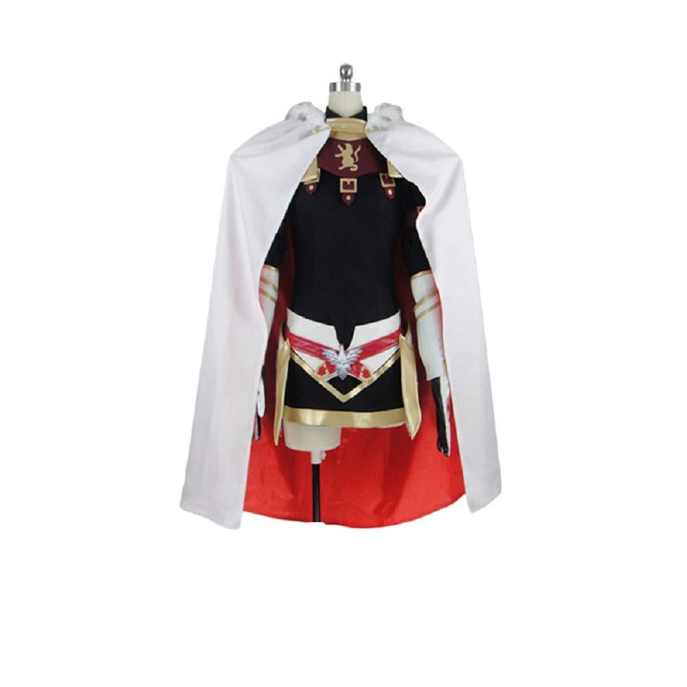 QILONG Fate/Apocrypha Black Rider Astolfo Cosplay Costume 2665 (Female L)