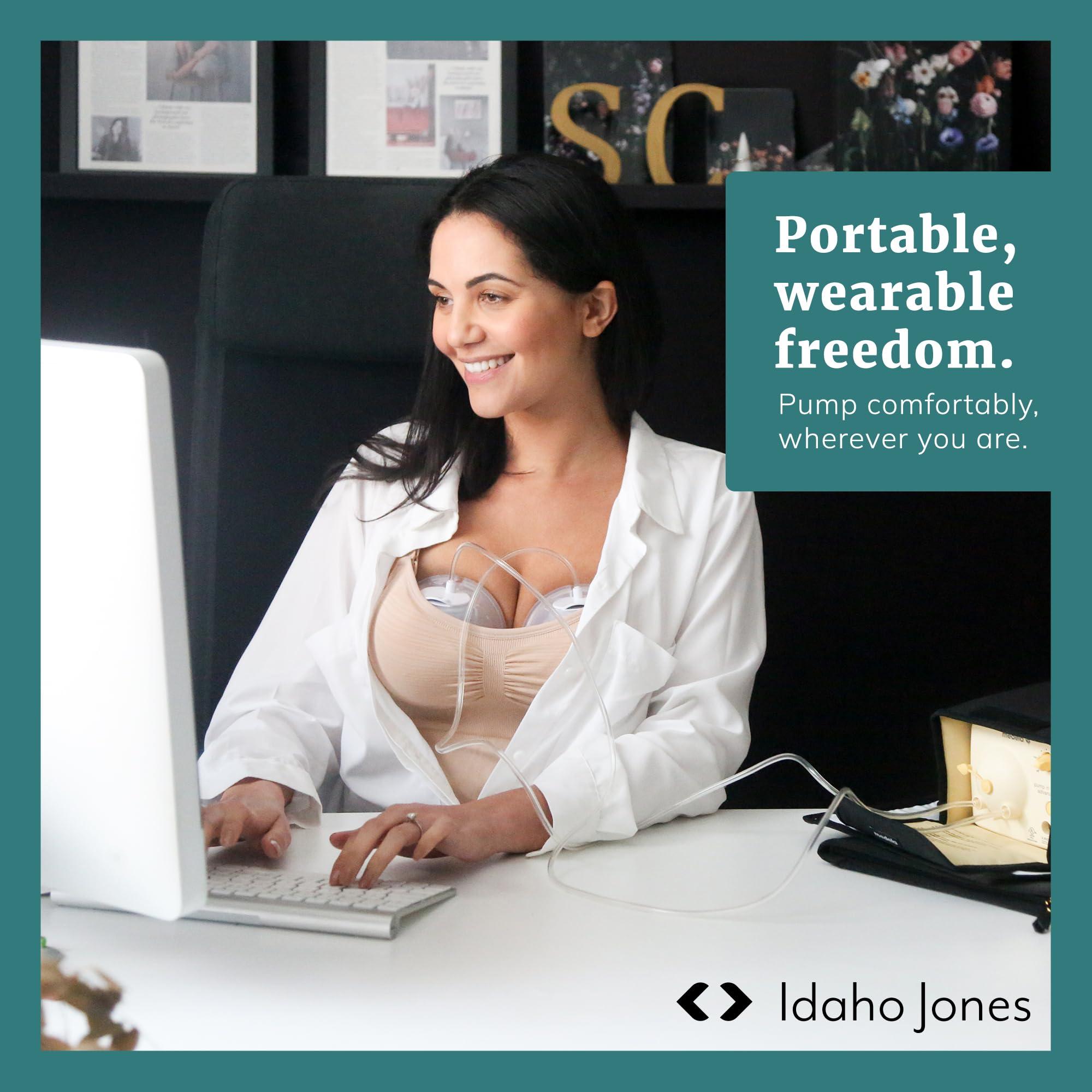 IDAHO JONES Idaho Jones Breast Milk Collection Cups & Replacement Parts Bundle - Ultimate Pumping Convenience for Nursing Moms