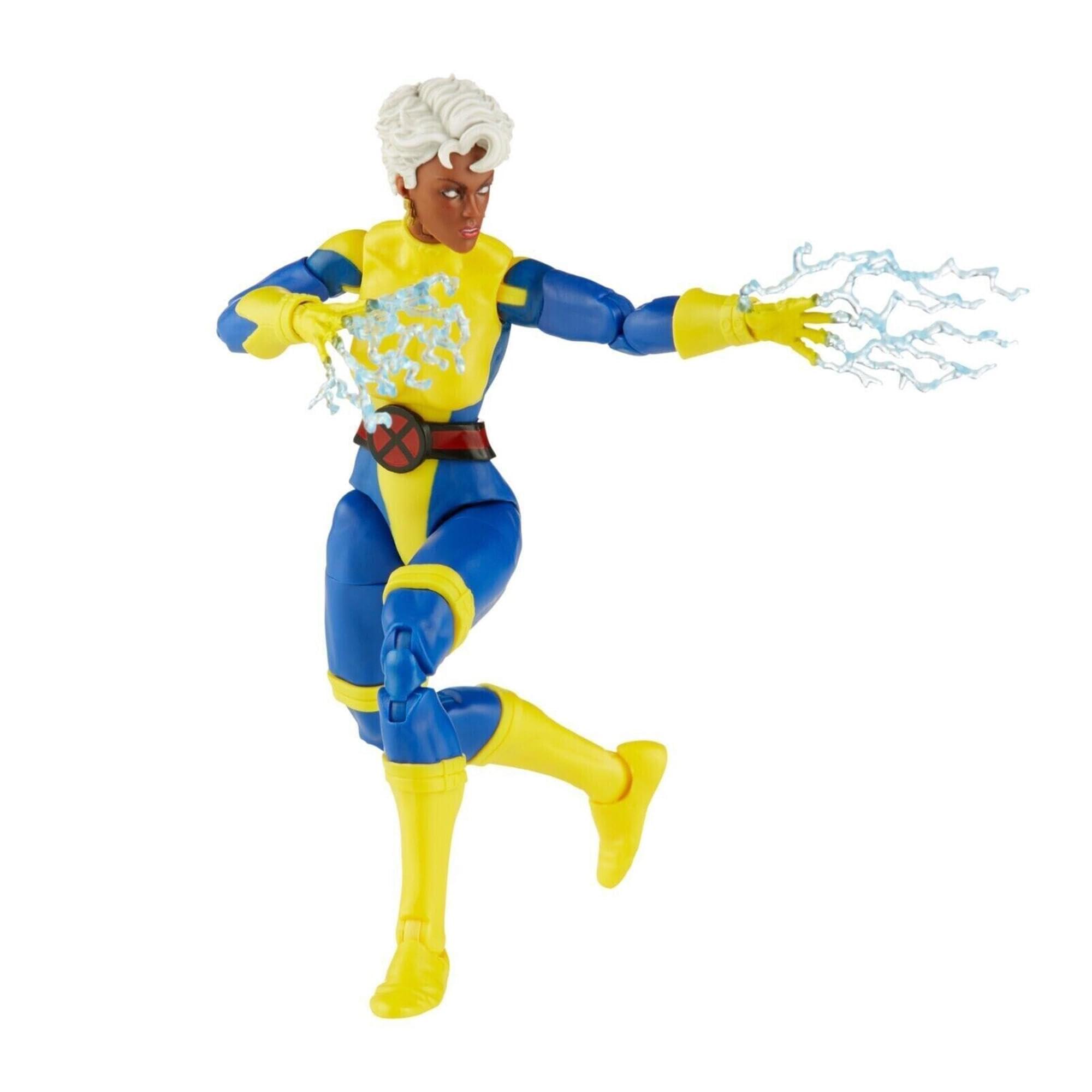 Marvel Marvel Legends Series Forge, Storm, & Jubilee X-Men 60th Anniversary Action Figure Set, 6-Inch Action Figures