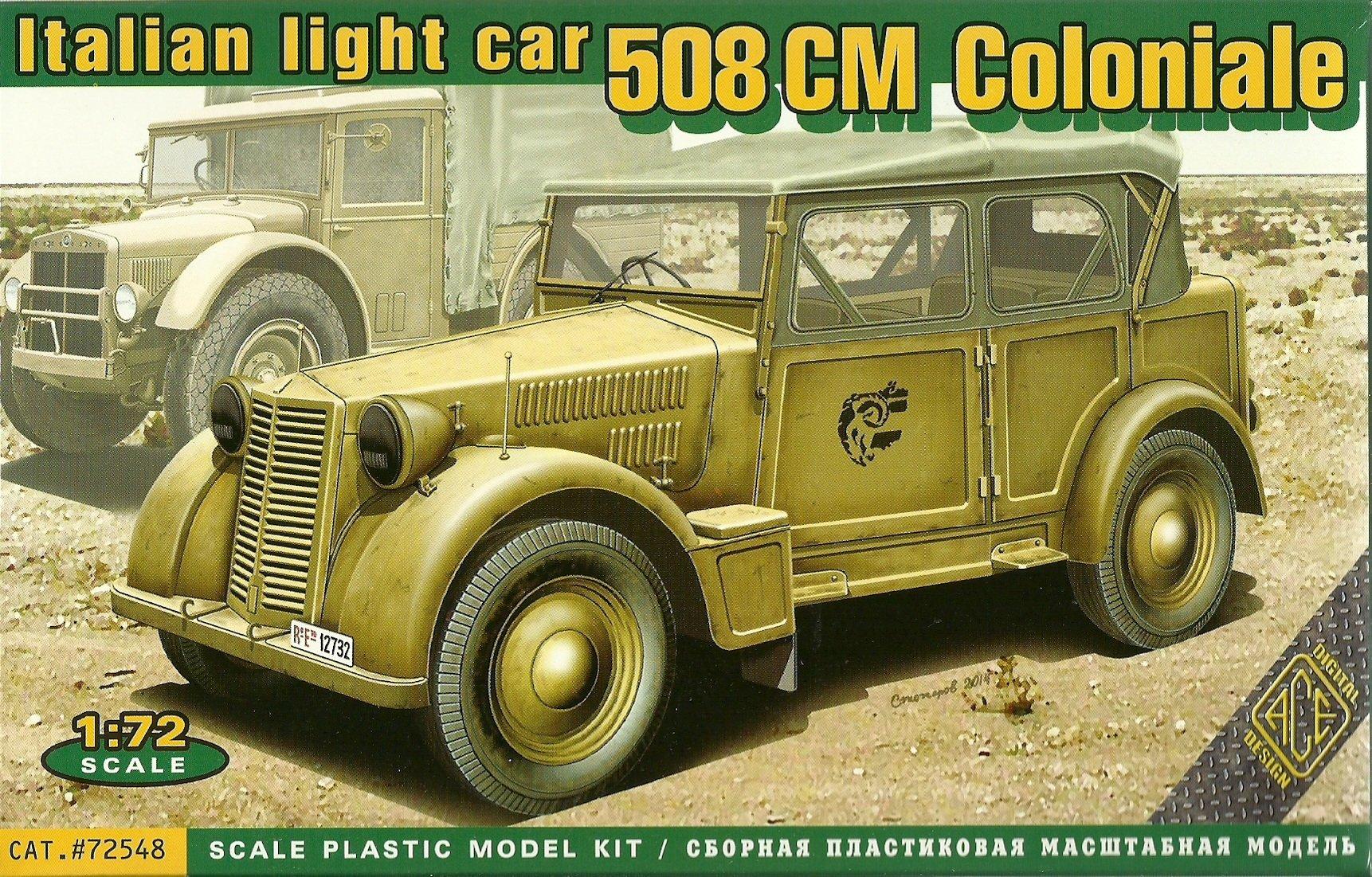 ACE RC ACE 72548 – Model Kit 508 cm Colonial Italy Light Car