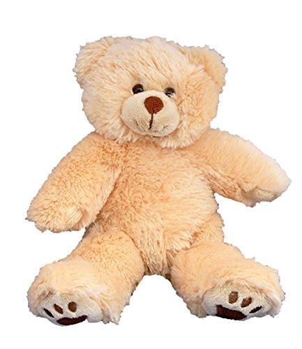 Stuffems Toy Shop Make Your Own Stuffed Animal Mini 8 Inch Furry Brown Teddy Bear Kit - No Sewing Required!