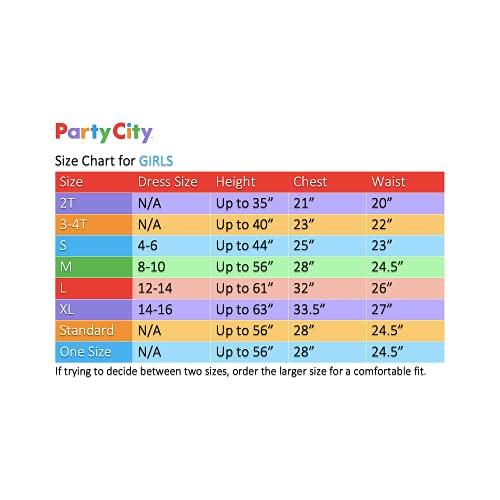 Party City Party City Chucky Costume for Girls - Childs Play Scary Halloween Costume with Jumpsuit & Striped Shirt - Costumes for Halloween, Birthday Parties & Themed Event