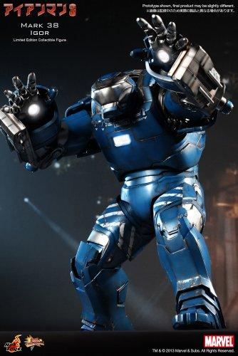 Hot Toys Hot Toys Iron Man 3 1:6 Movie Masterpiece Action Figure Iron Man Mark 38 Igor