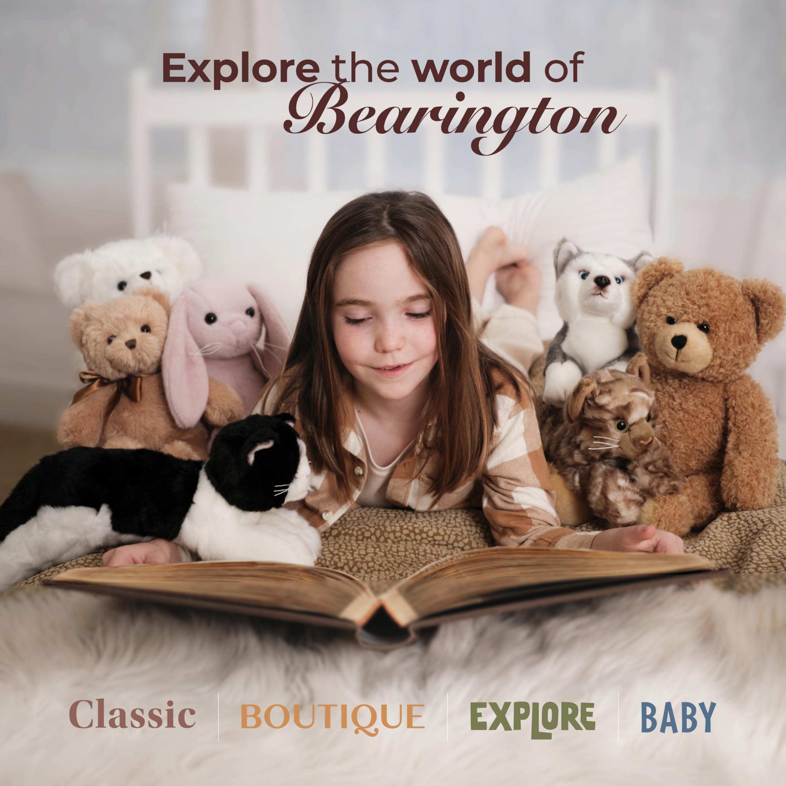 Bearington Collection Bearington White Dog Stuffed Animal 13 In - Puppy Stuffed Animals - Plush Dog Toys for Kids Maltipoo Labradoodle Plushies