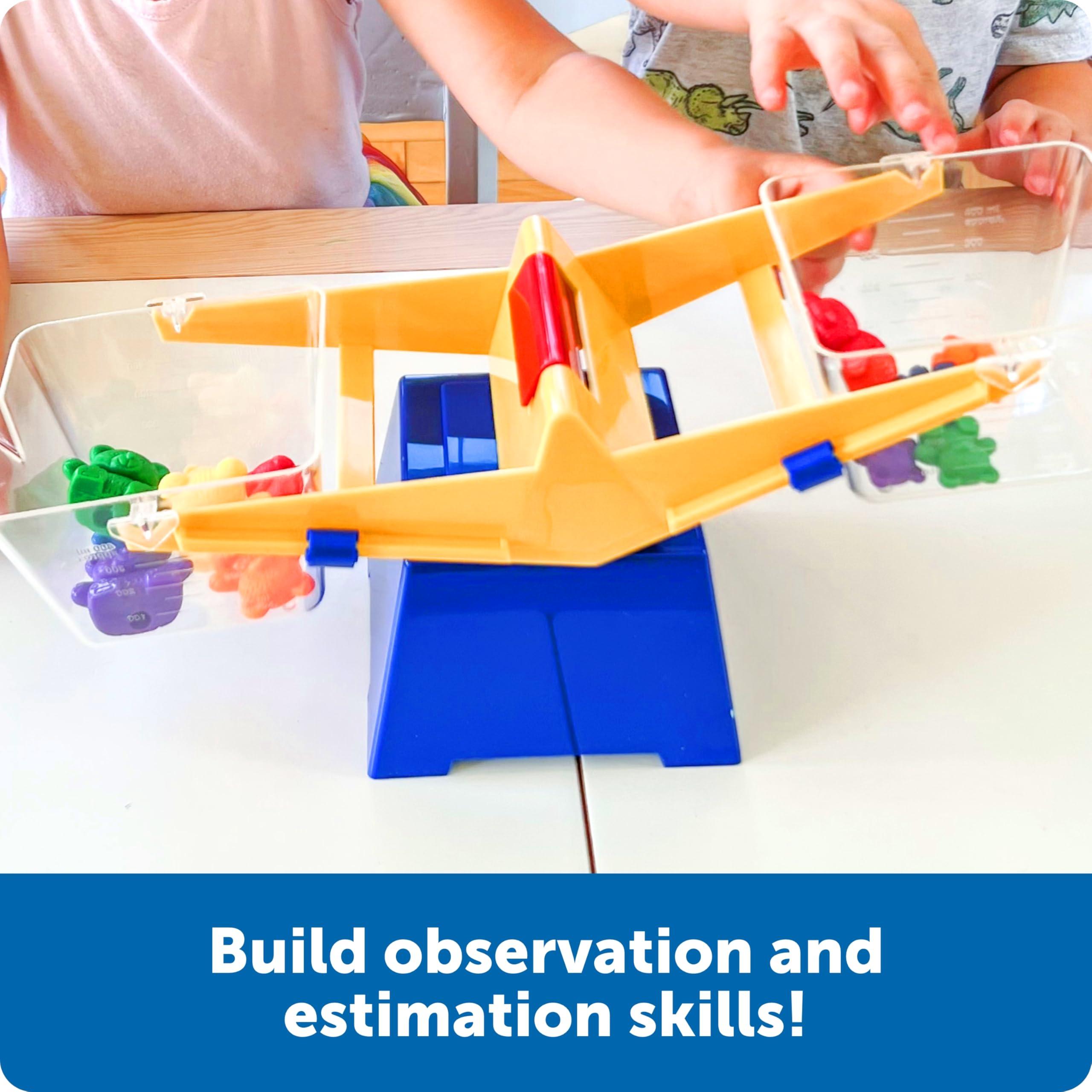 Learning Resources Learning Resources Primary Bucket Balance Teaching Scale - 1 Piece, Ages 3+, Math for Preschoolers, Classroom Balance Scale, Balance Scale for Kids, Science for Kids,Back to School Supplies