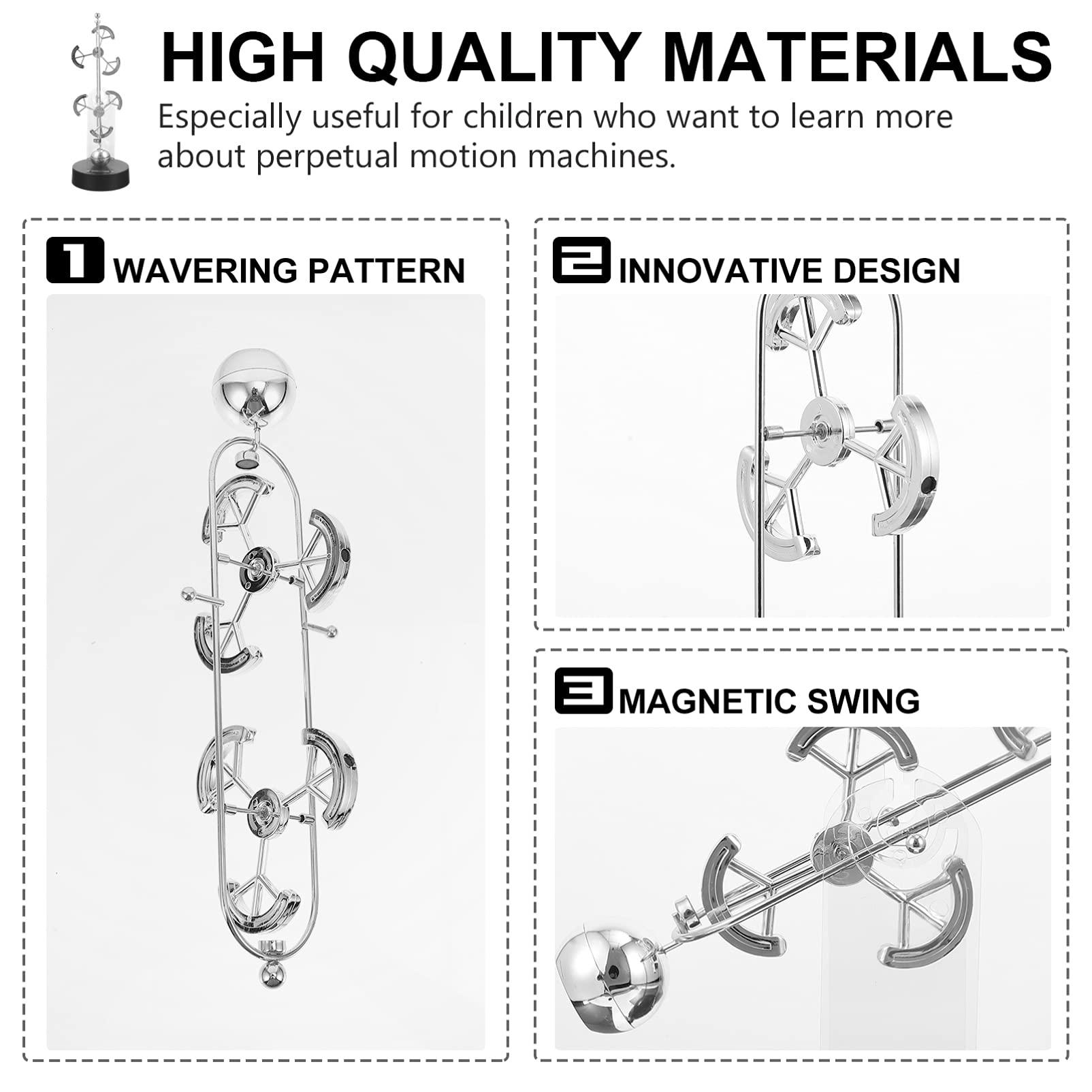 HEALLILY HEALLILY Desk Perpetual Motion Mobile Balancing Science Desk Decor for Home Offic Decor Desk Decor