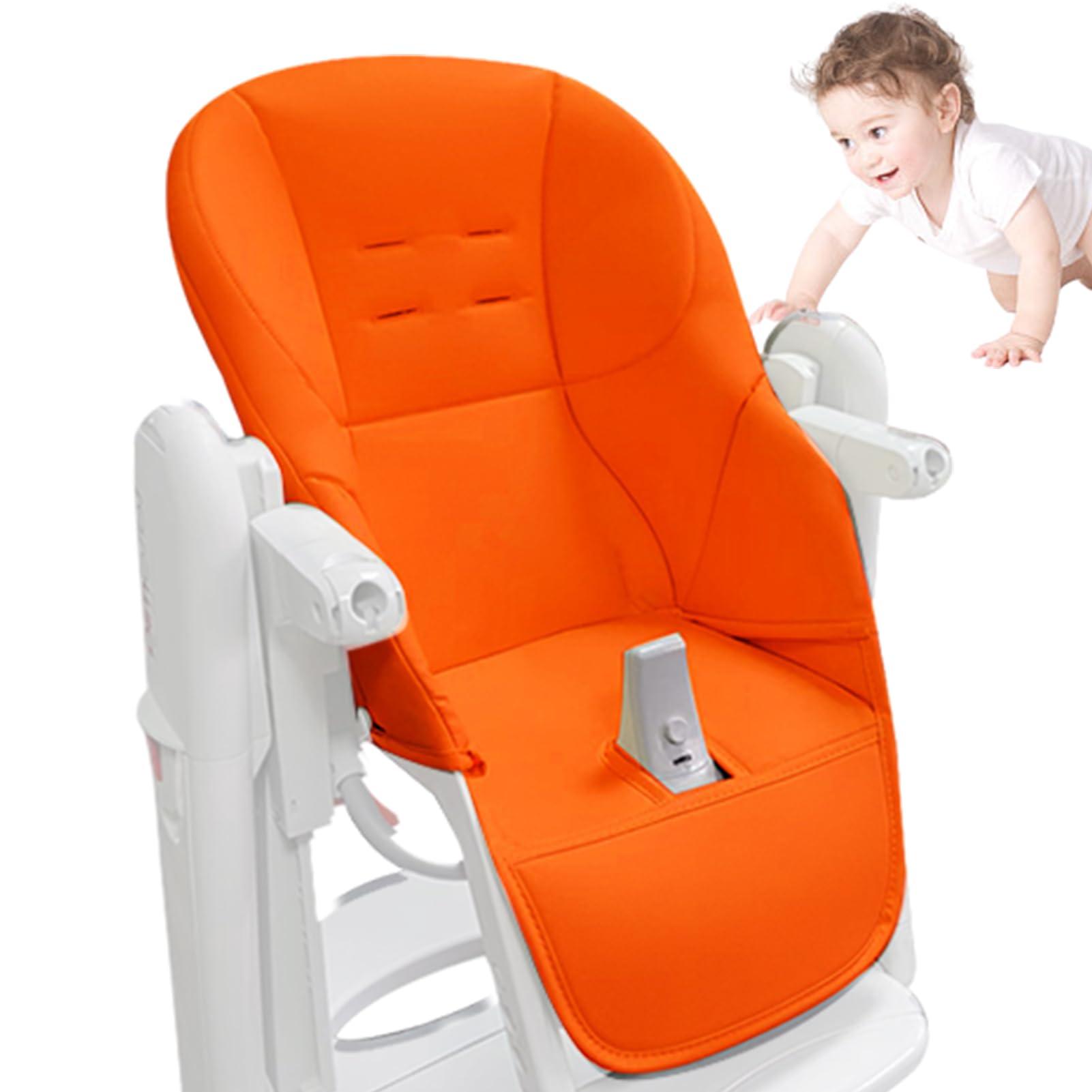 LAFANDE LAFANDE High Chair Covers for Baby, Baby Dining Chair Cushion, Breathable Cushion Dining Chair, PU Leather with Padding Seat for Peg Perego Tatamia