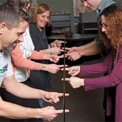 Trainers Warehouse Trainers Warehouse Helium Stick | Build Teams and Communication Skills - Easy to Facilitate - Fast & Flexible - Success for Leadership & Listening - Easy to Carry