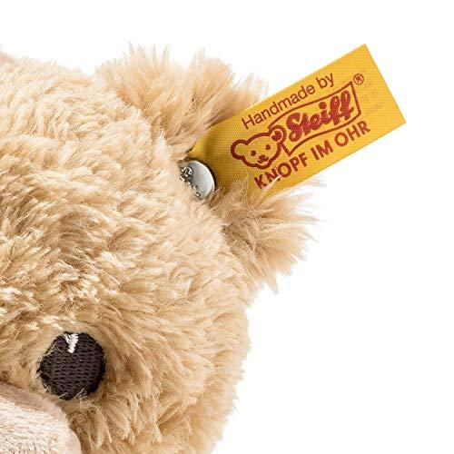 Steiff Steiff Sleep Well Teddy Bear Plush Toy in Pink Pajamas, 9”, Light Brown, Machine Washable (239526)