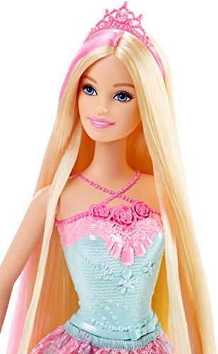 Barbie Barbie Princess Doll with Styling Beads in Her Pink-Streaked Hair