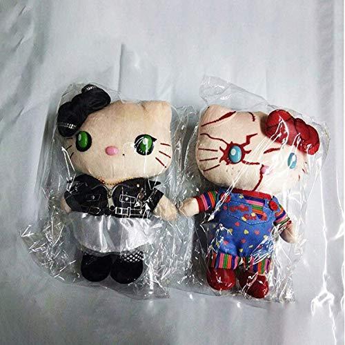 ZCPACE ZCPACE Set of 2 Chucky's Plush Doll Toy Chucky & Tiffany Plush Doll Collectible Figure 7.8Inch…