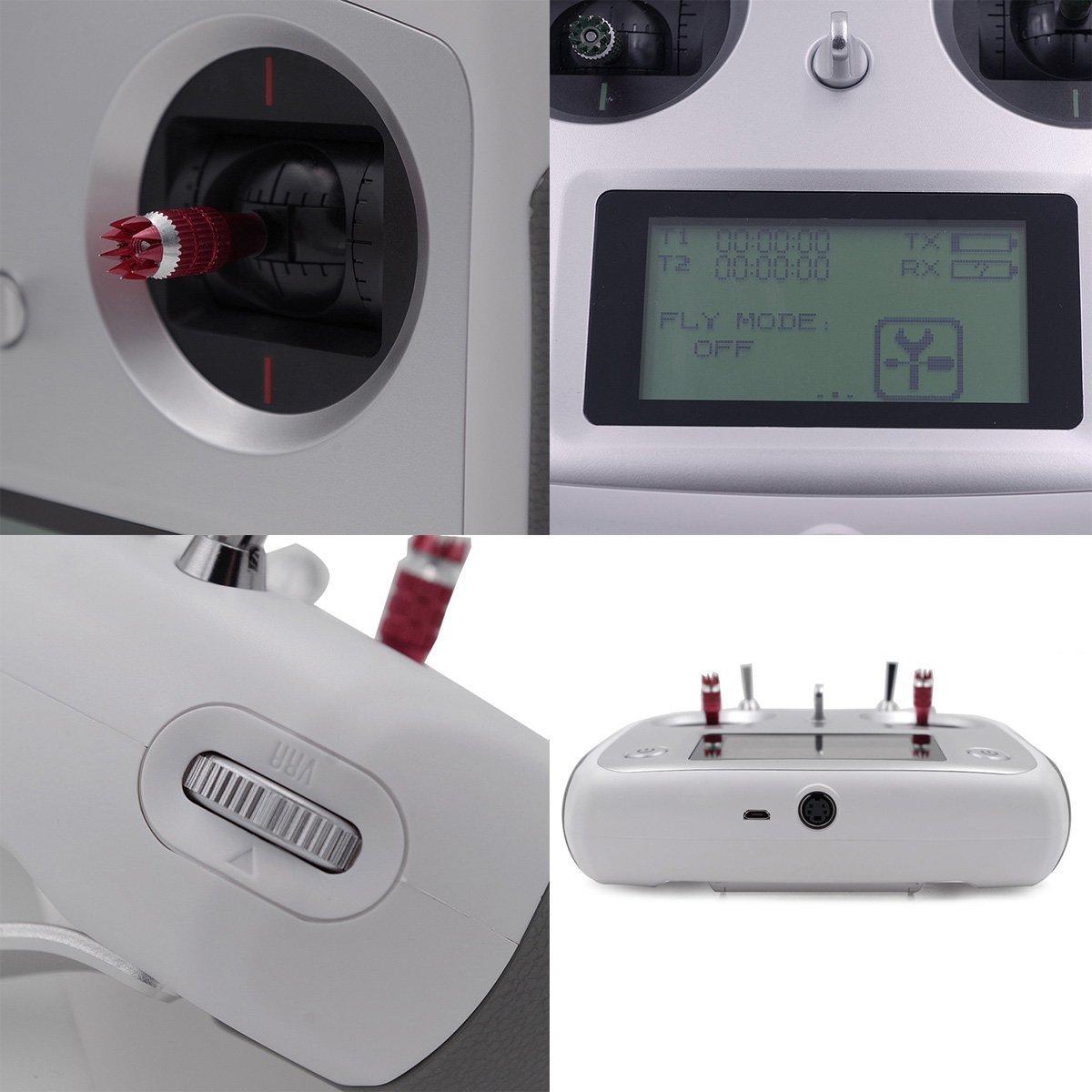 Xiangtat Xiangtat Flysky FS-I6S 10ch 2.4G AFHDS 2A RC Transmitter Control w/FS-iA6B Receiver for RC Drone Quadcopter