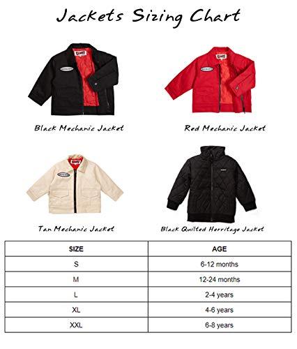 Size Chart - Mechanic Jacket –