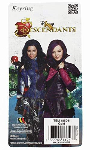 Marvel Marvel Descendants Logo Gold Pewter Key Ring