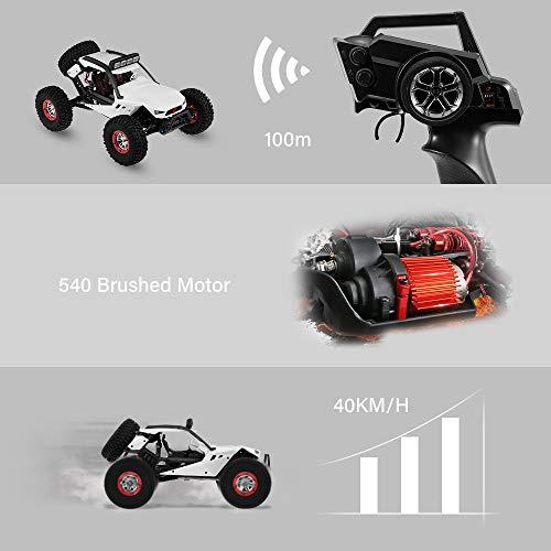 GoolRC GoolRC WLtoys 12429 RC Car, 1:12 Scale 2.4GHz Remote Control Car, 4WD 40KM/H High Speed RC Rock Crawler, All Terrain Off Road Truck for Adults and Kids