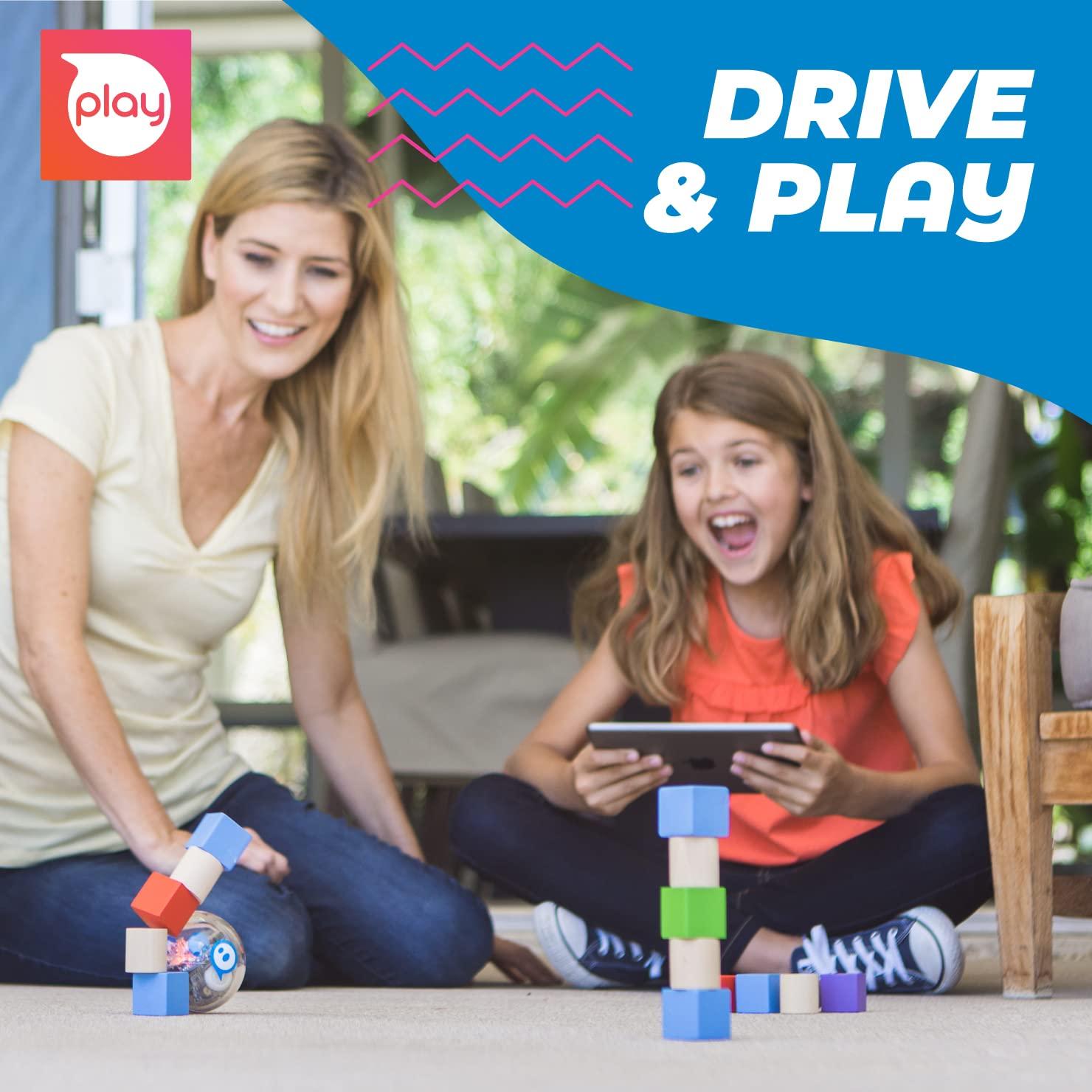 Sphero Sphero SPRK+: App-Enabled Robot Ball with Programmable Sensors + LED Lights - STEM Educational Toy for Kids - Learn JavaScript, Scratch & Swift