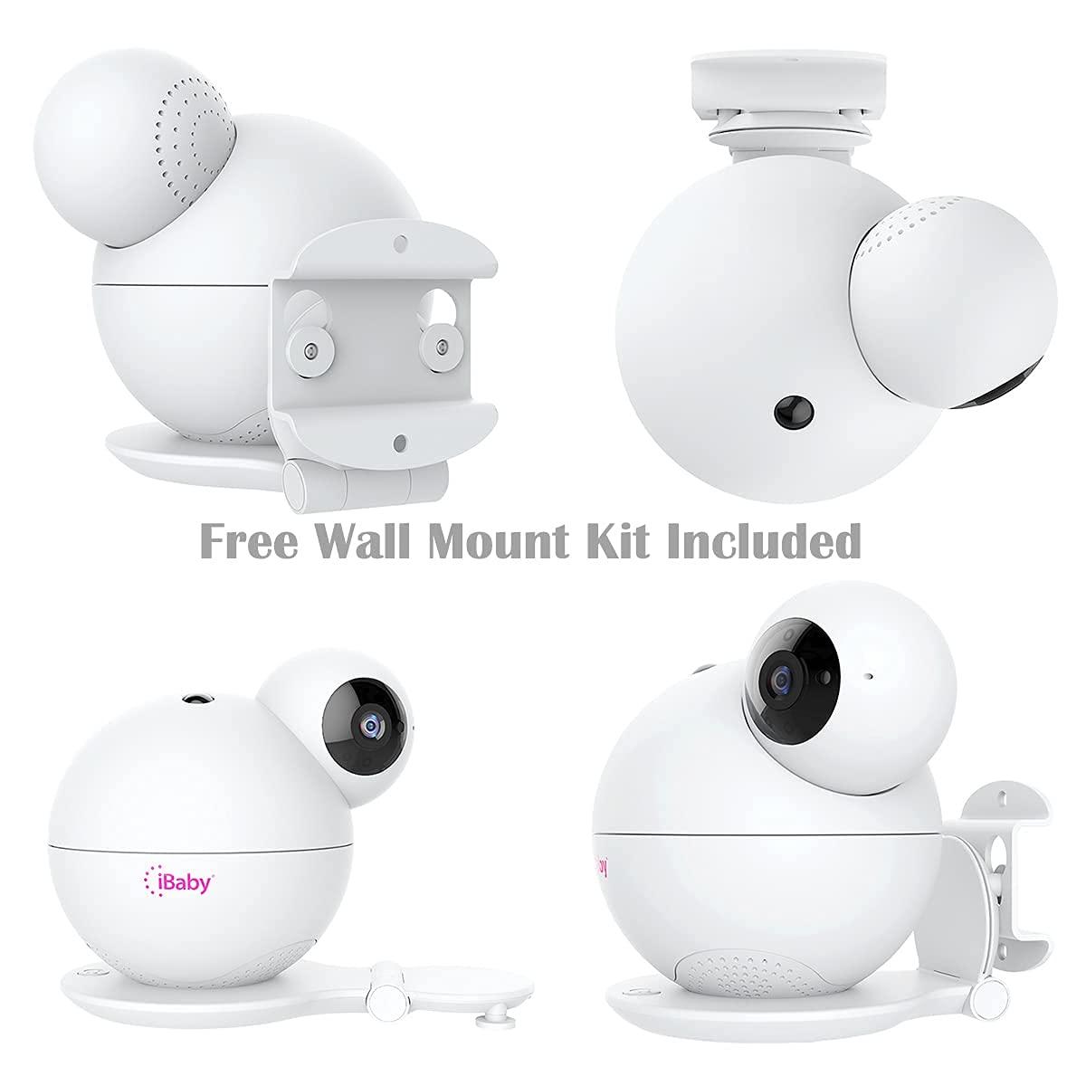 iBaby iBaby M8 2K Smart Baby Monitor, 355 Pan 110 Tilt and 2-Way Talk, Video Baby Monitor with Crying and Motion Alerts, Moonlight Projector, Temperature/Humidity Alerts, for iOS/Android